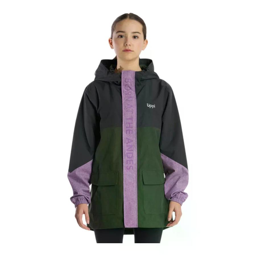 Chaqueta Lippi Juvenil Niña Fireplace B-Dry Negro