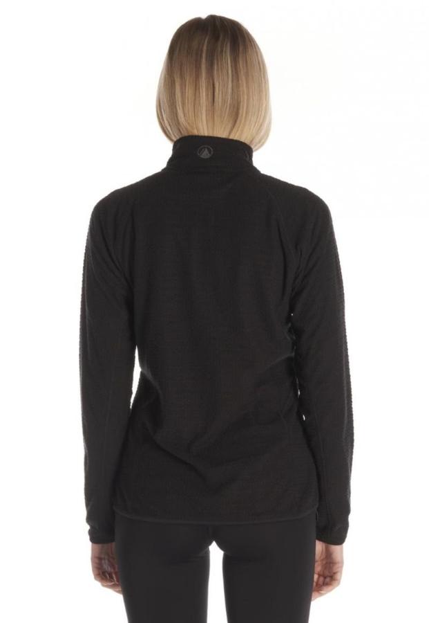 Poleron Lippi Jacaranda Nano-f 1/4 Zip Negro Mujer S