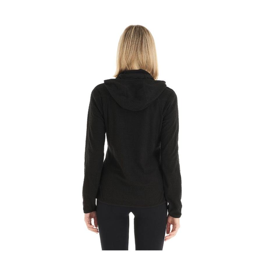 Poleron Lippi Jacaranda Nano-F 14 Zip Hoody Mujer Negro