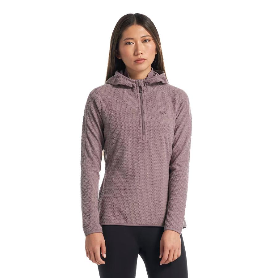 Poleron Lippi Jacaranda Nano-F 14 Zip Hoody Mujer Lila