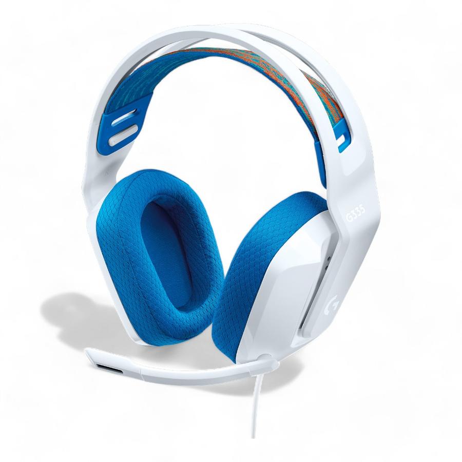 Audifonos Gaming Logitech Wired G335 Blanco