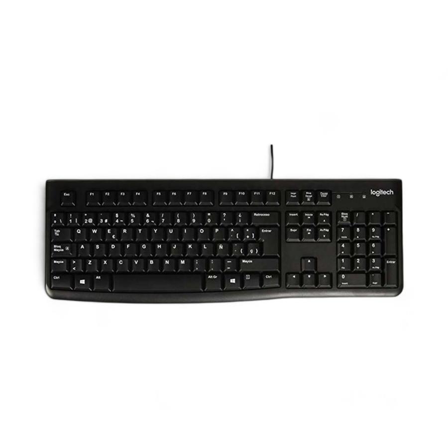 Teclado Alámbrico Logitech K120 Español Negro