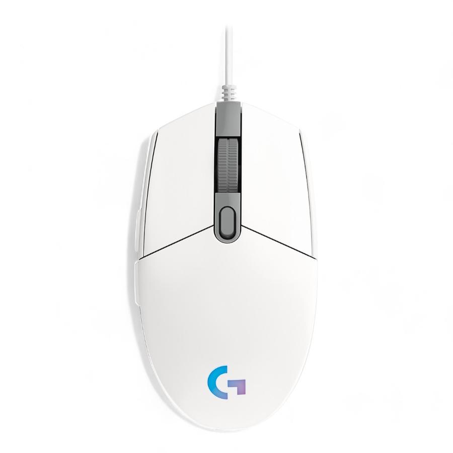 Mouse Gaming Logitech G203 Lightsync Blanco
