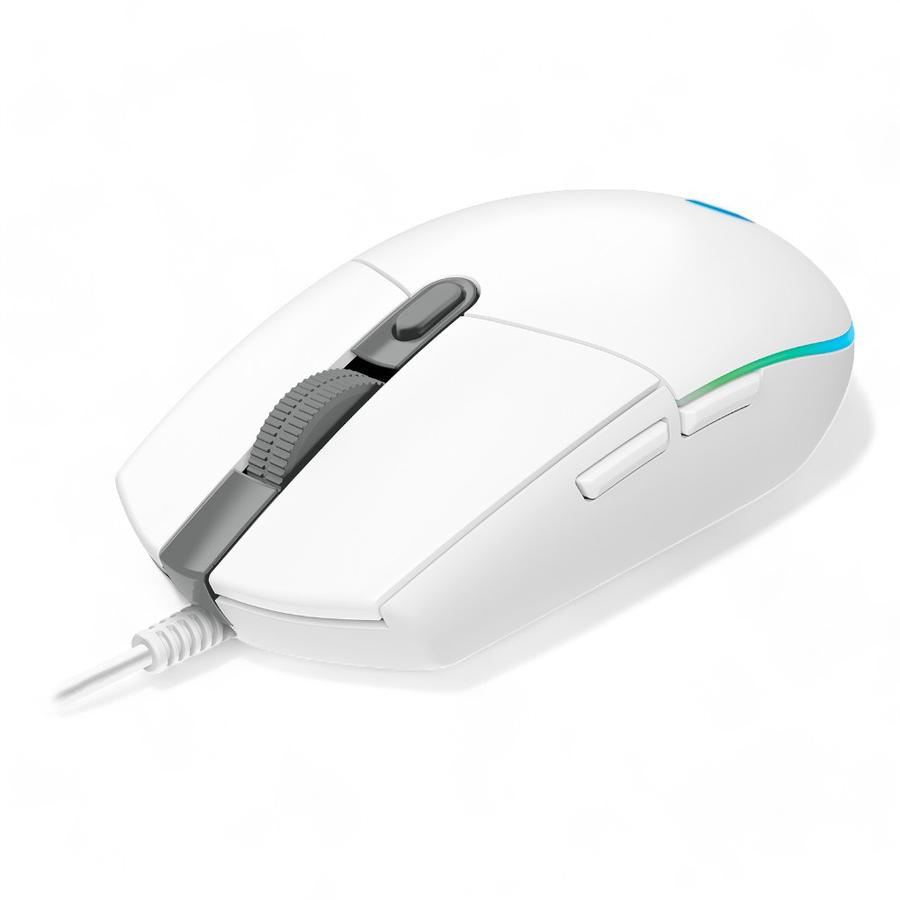 Mouse Gaming Logitech G203 Lightsync Blanco