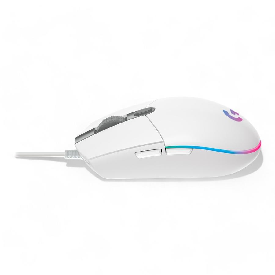 Mouse Gaming Logitech G203 Lightsync Blanco