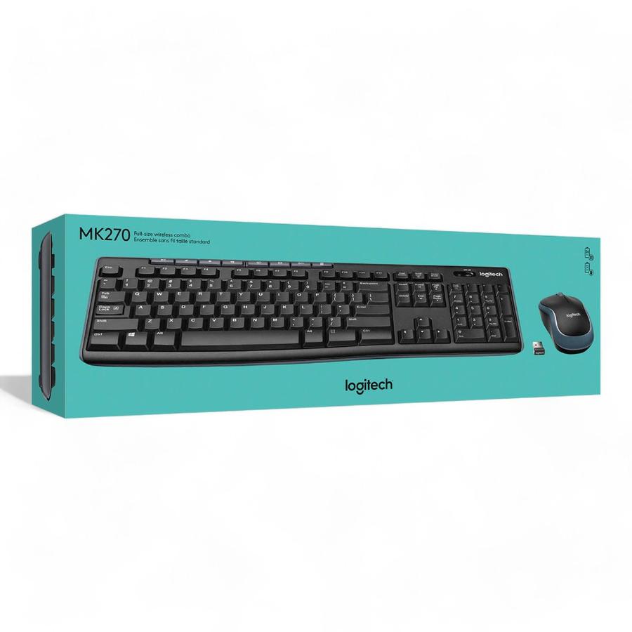 Kit Teclado + Mouse Logitech Inalambrico MK70 Negro