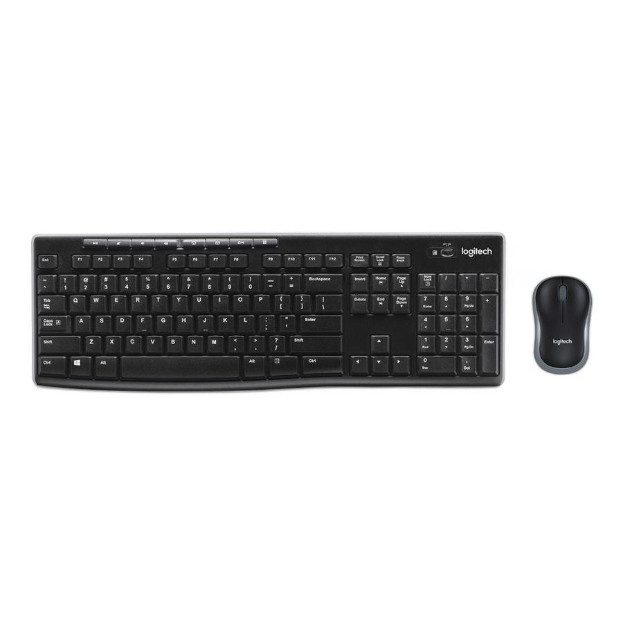 Kit Teclado + Mouse Logitech Inalambrico MK70 Negro