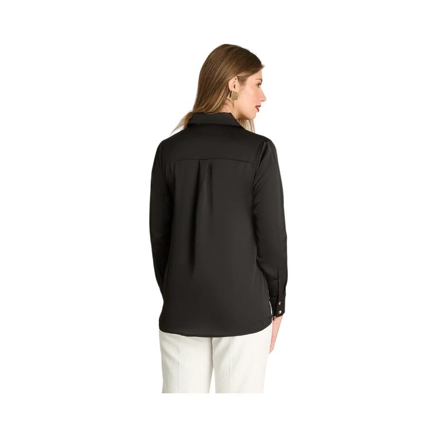 Blusa Mujer Lorenzo Di Pontti Negro