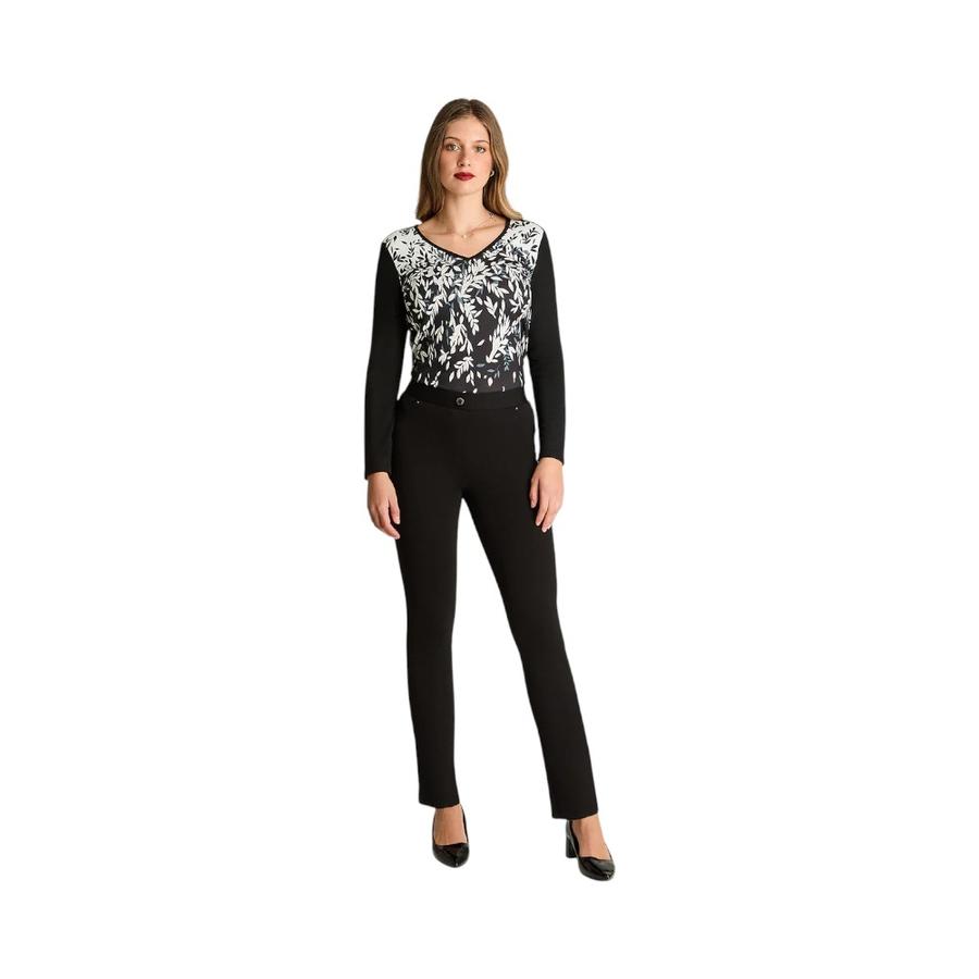 Calza Mujer Lorenzo Di Pontti Negro