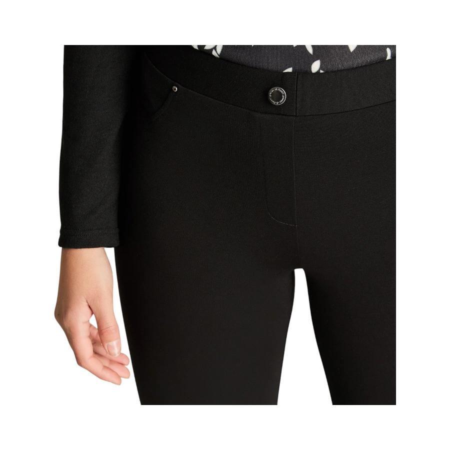 Calza Mujer Lorenzo Di Pontti Negro