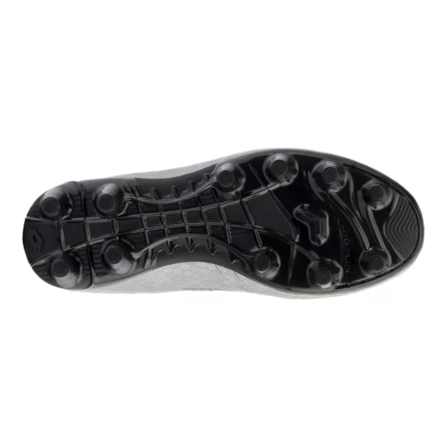 Zapato de Futbol Cadete Lotto Maestro FG JR Plateado
