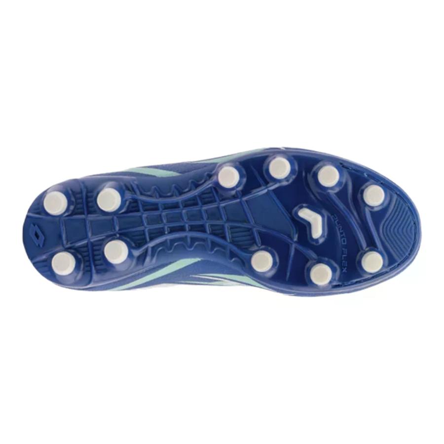Zapato de Futbol Cadete Lotto Solista FG JR Azul
