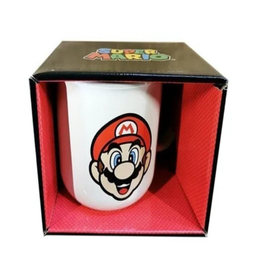 Tazon Intek Super Mario + Caja Decorativa 380 ML