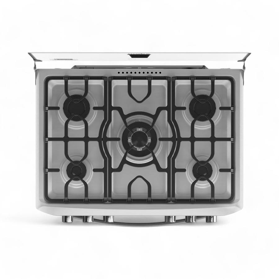 Cocina A Gas Mabe ANDES7670FX1 5 Quemadores Plateado