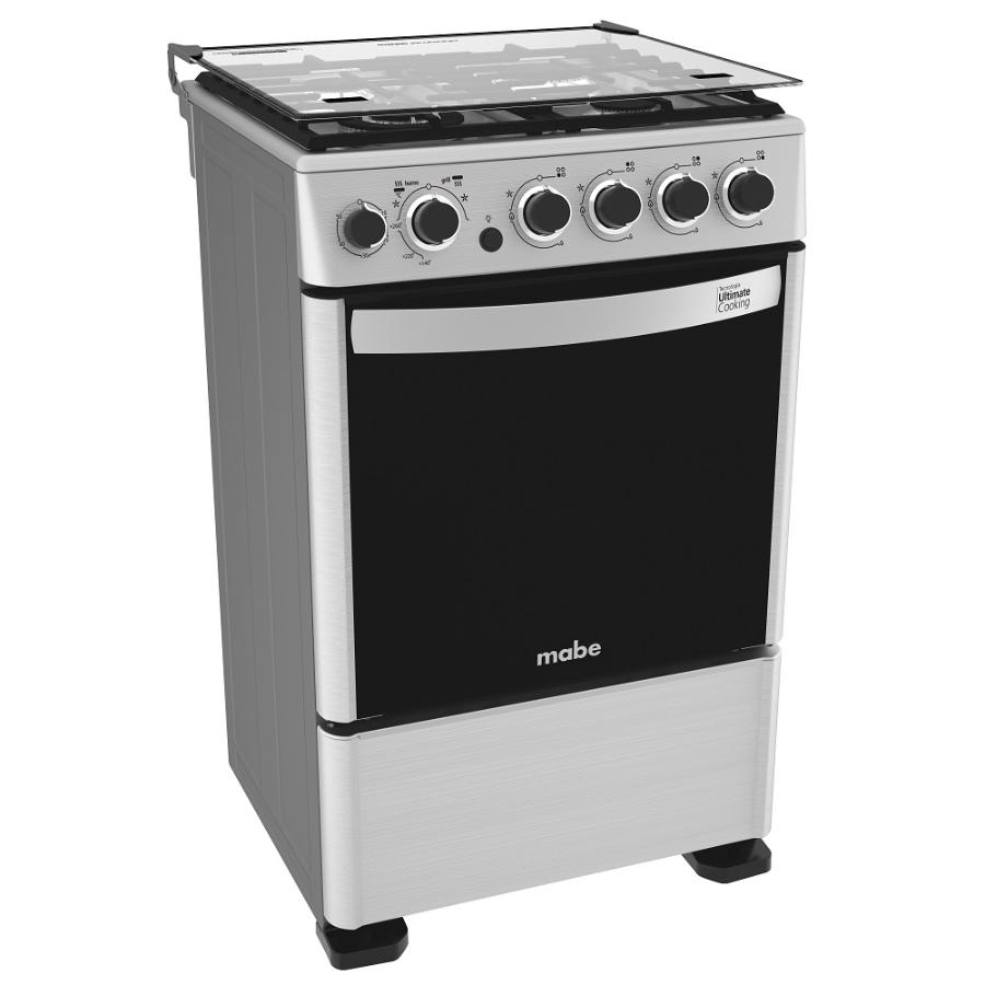 Cocina A Gas Mabe Cmc5560fx0 4 Platos