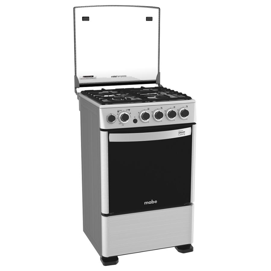 Cocina A Gas Mabe Cmc5560fx0 4 Platos