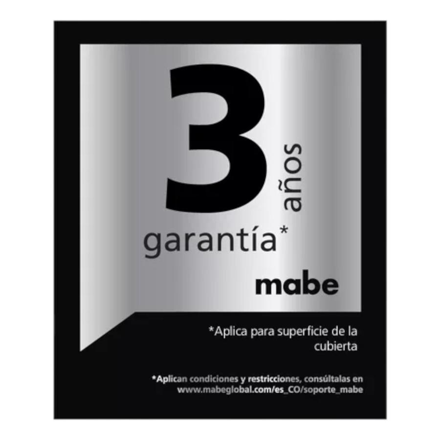 Encimera De Empotrar A Gas 60 Cm Inoxidable Mabe