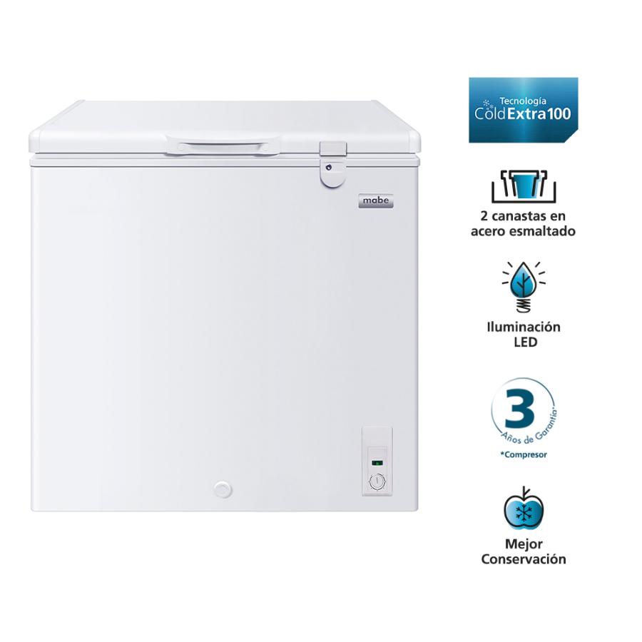 Freezer Horizontal Blanco Dual 198 Litros