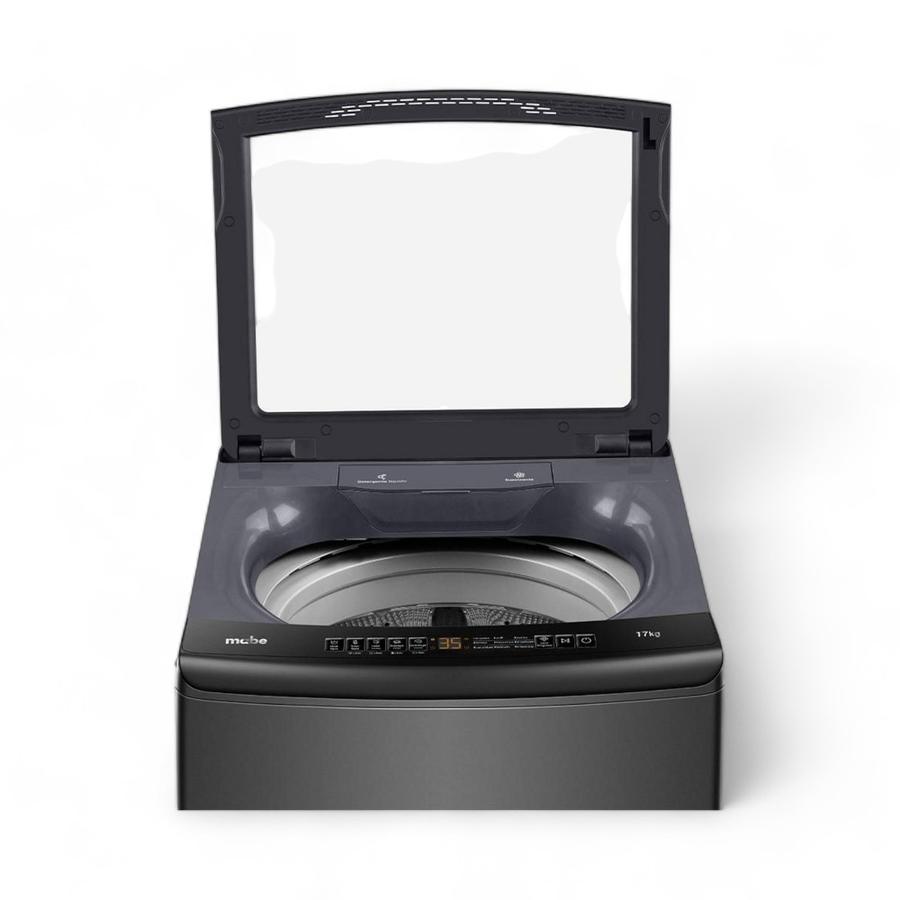 Lavadora Carga Superior 17 Kg Mabe LMA7120WDGCL0 Gris Oscuro