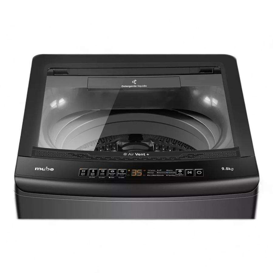 Lavadora Carga Superior Mabe LMA9520WDGCL0 9.5 Kg Gris
