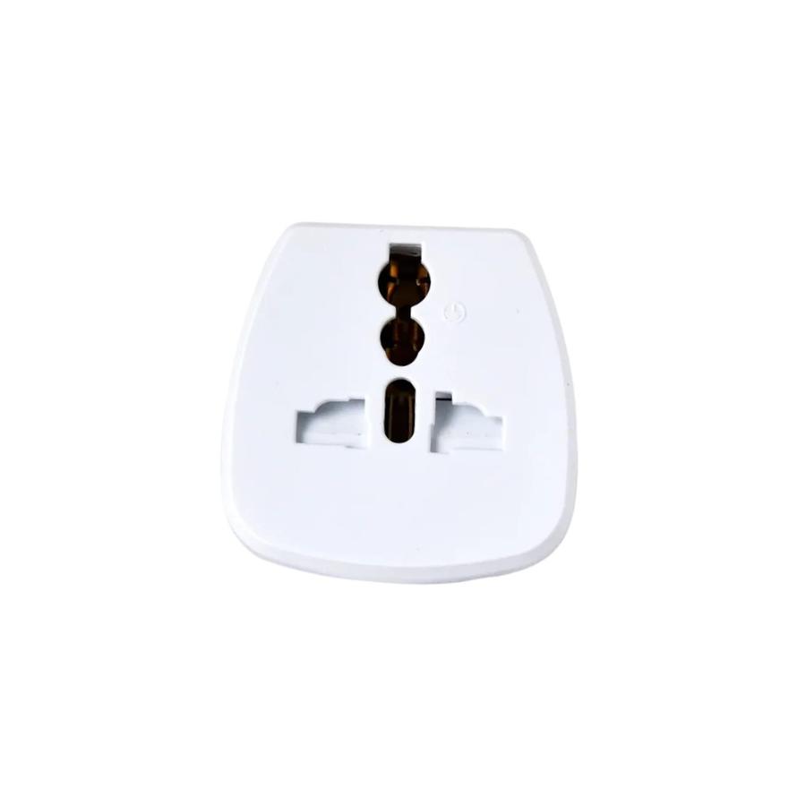 Adaptador Universal Macrotel 2 Polos+Tierra 10A 250V 