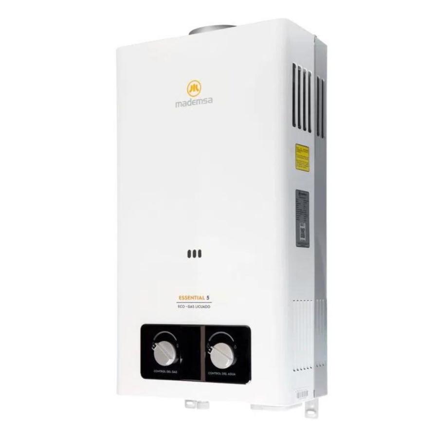 Calefont Mademsa Essential 5lt Eco Gas Licuado