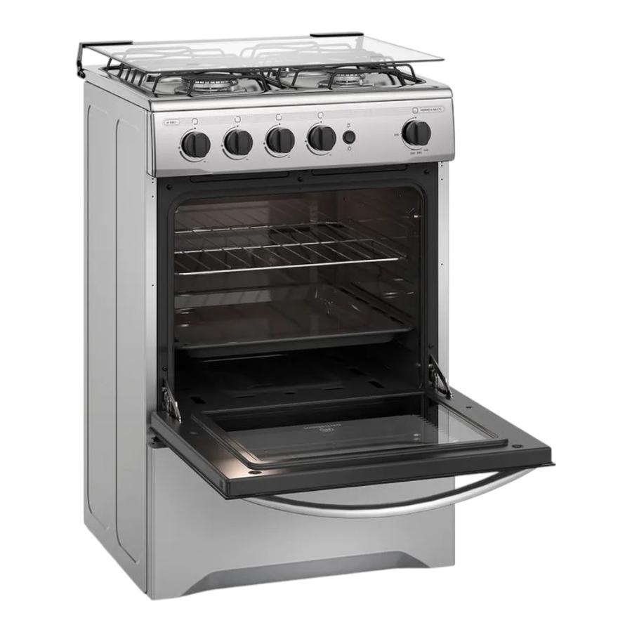 Cocina Gas 4 Platos Mademsa M 520 T Gris