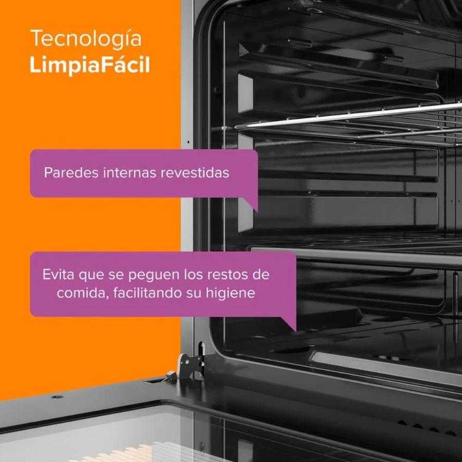 Cocina Gas 4 Platos Mademsa M 520 T Gris
