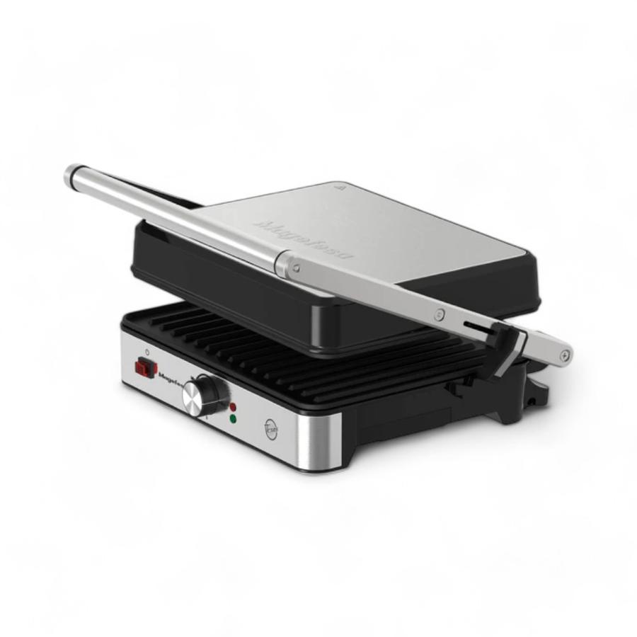 Sandwichera Parrilla Grill Magefesa Texas 2000W Plateado