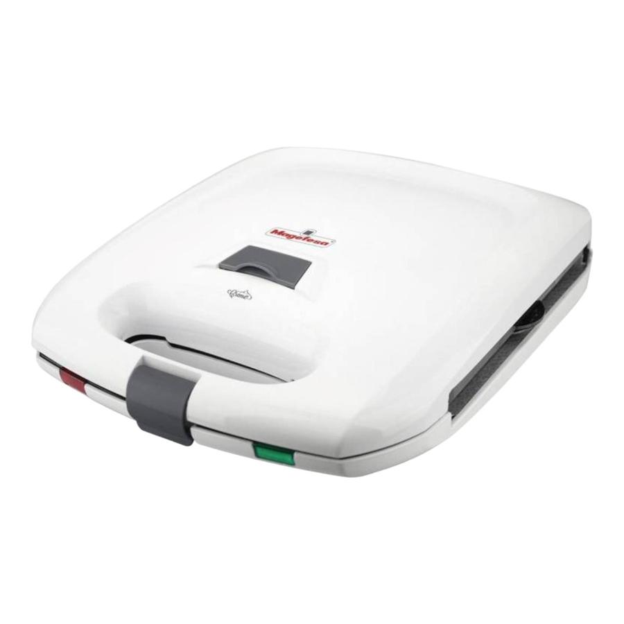 Wafflera Magefesa Creme MGF8212 1200W Blanco