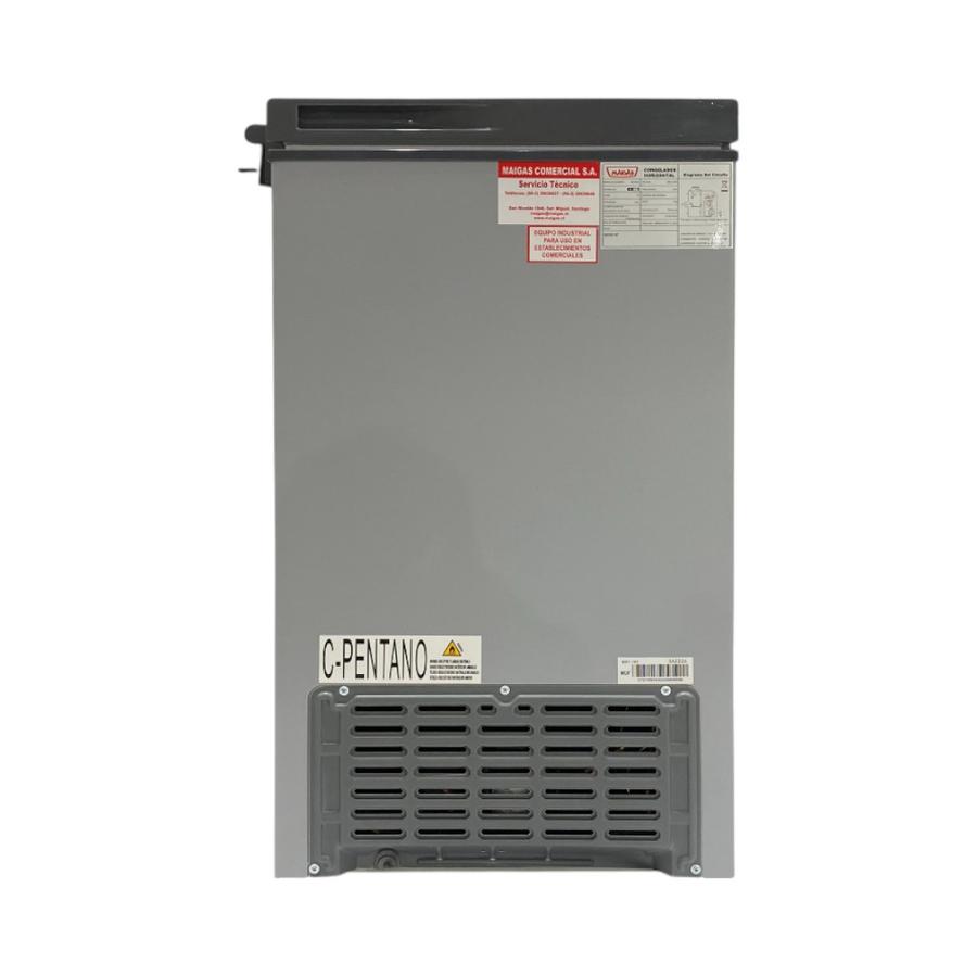 Congelador Maigas 100 Litros Gris
