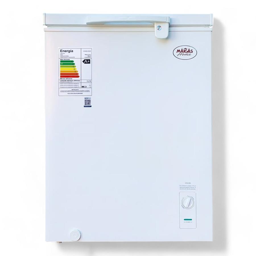 Congelador Dual Tapa Dura 145 Litros Hs-186c Blanco