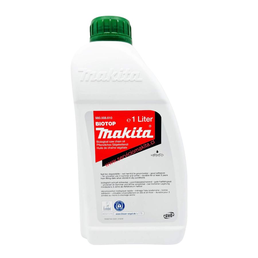 Aceite Cadena Biotop 1 Litro Makita