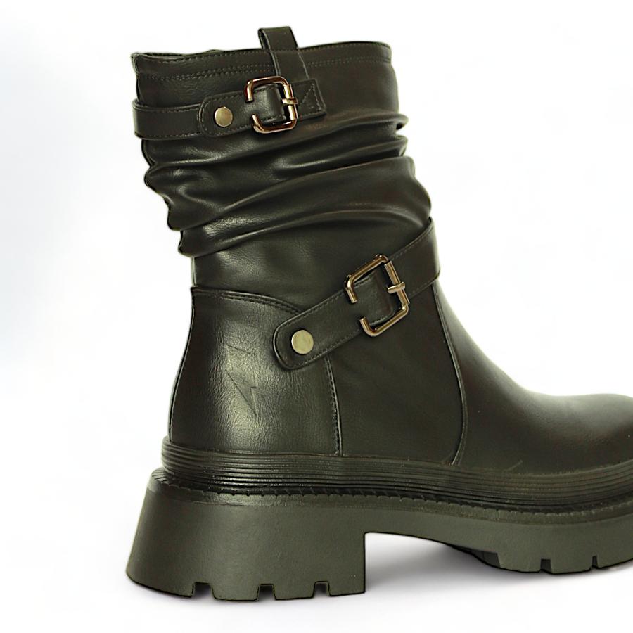 Botin Mujer Maria Pia Ella Negro