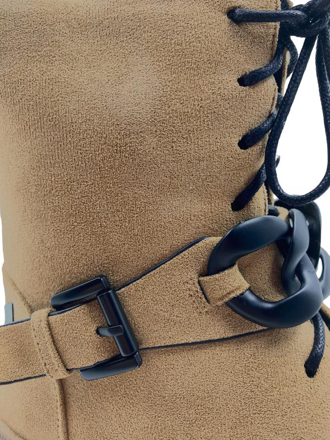 Bota Gamuza Mujer Maria Pia Mariah Beige