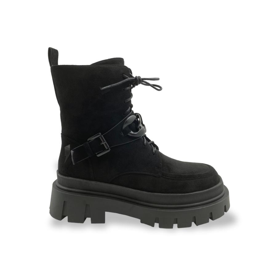 Botas cafe gamuza best sale mujer