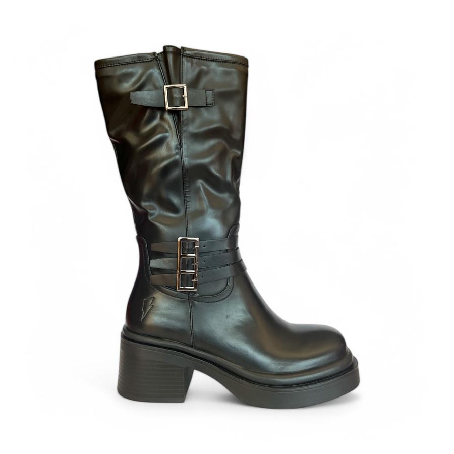 Bota Casual Mujer Pebbles Negro