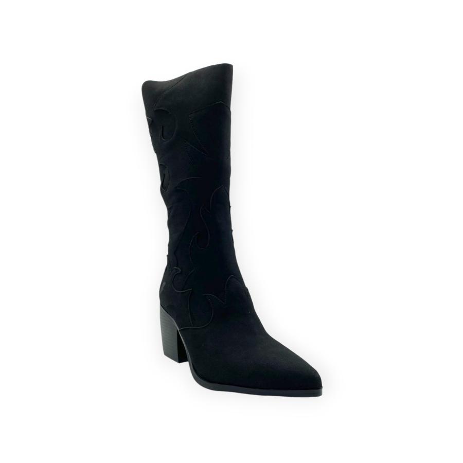 Bota Casual Maria Pia Billie Mujer Negro