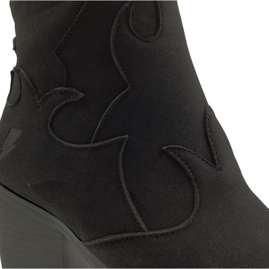 Bota Casual Maria Pia Billie Mujer Negro