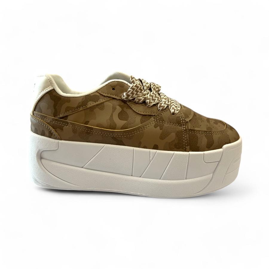 Zapatillas Mujer Maria Pia Nadine Cafe