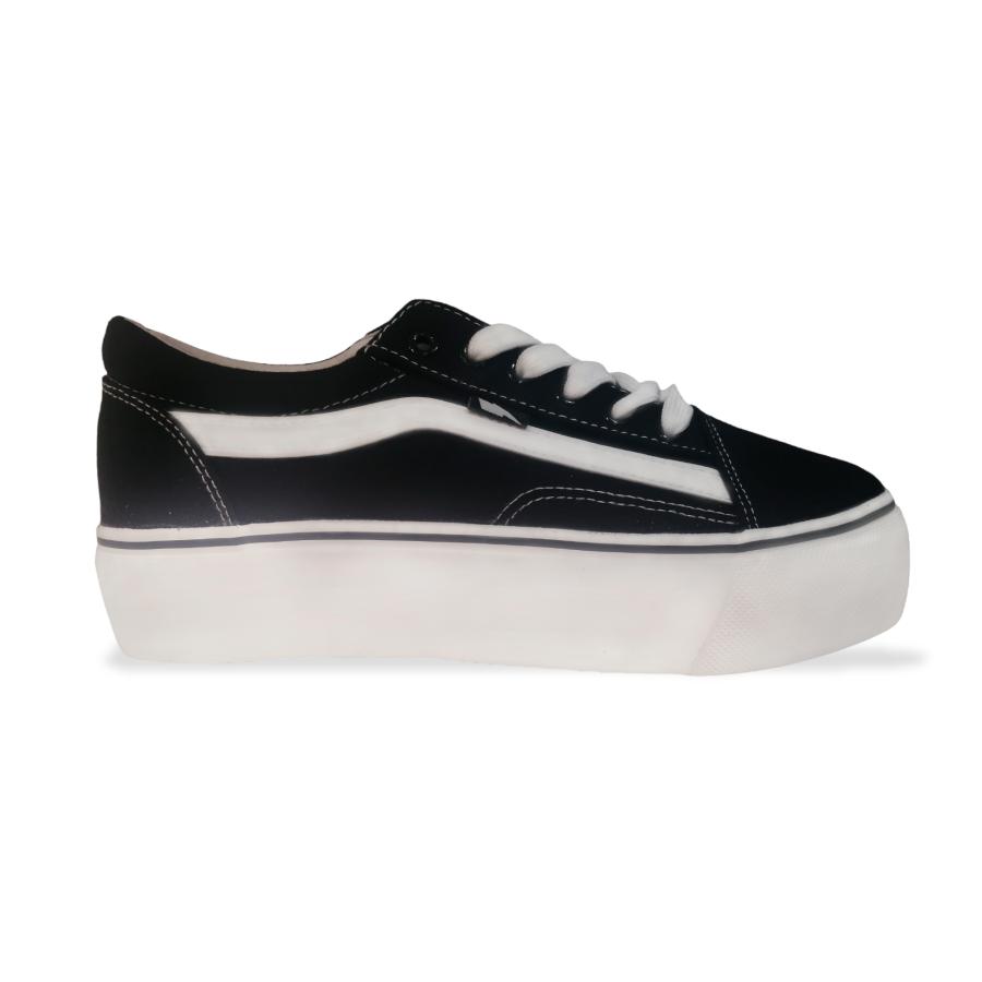 Zapatilla Urbana Mujer Maria Pia VY7-87 Negro