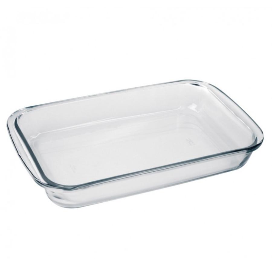 Asadera Rectangular Mediana De 2,2 Litros Marinex