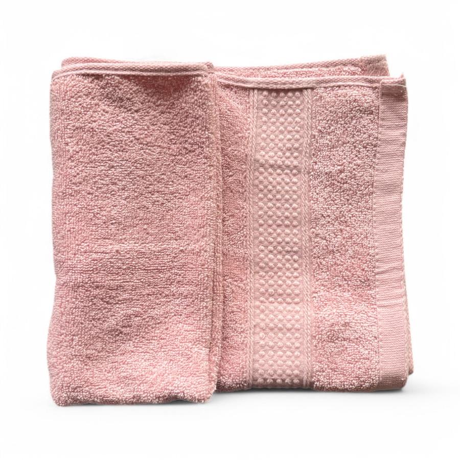 Toalla De Mano 50x80 Cm Algodón Rosado