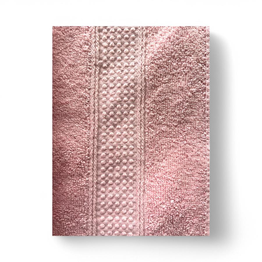 Toalla De Mano 50x80 Cm Algodón Rosado