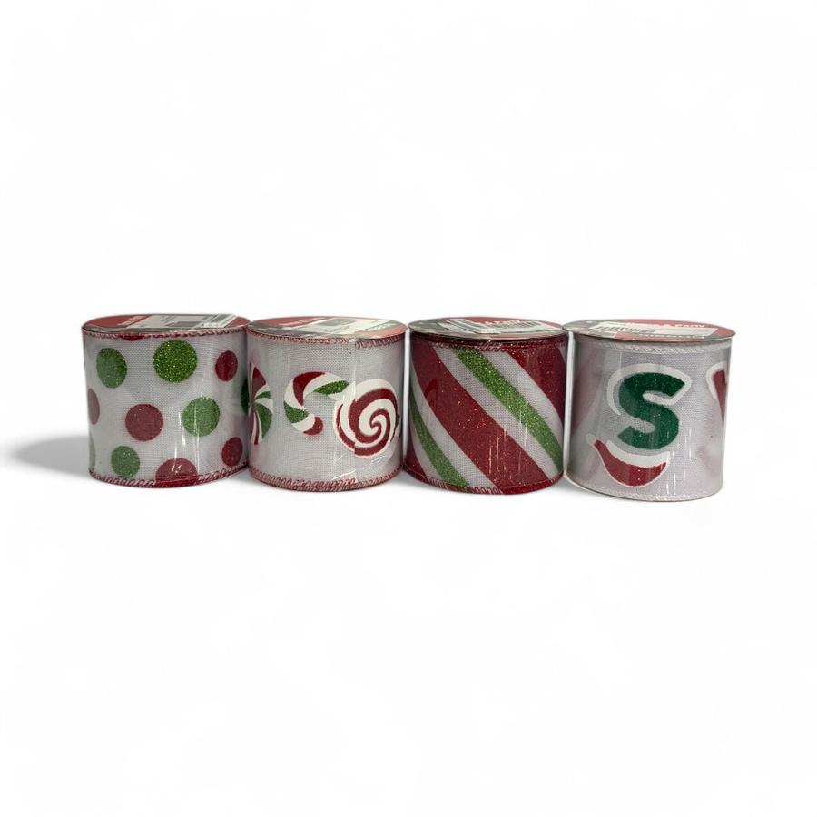 Cinta De Navidad Coleccionable Merry Christmas Candy