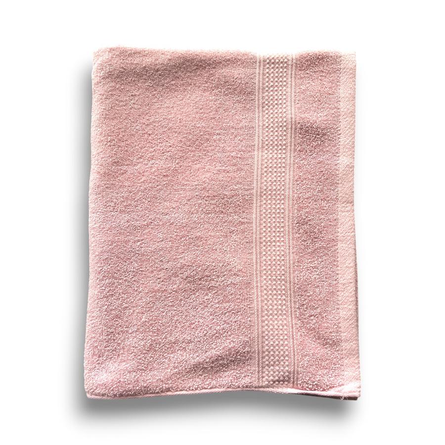 Toalla De Baño Grande 90x150 Cm Algodón Rosado