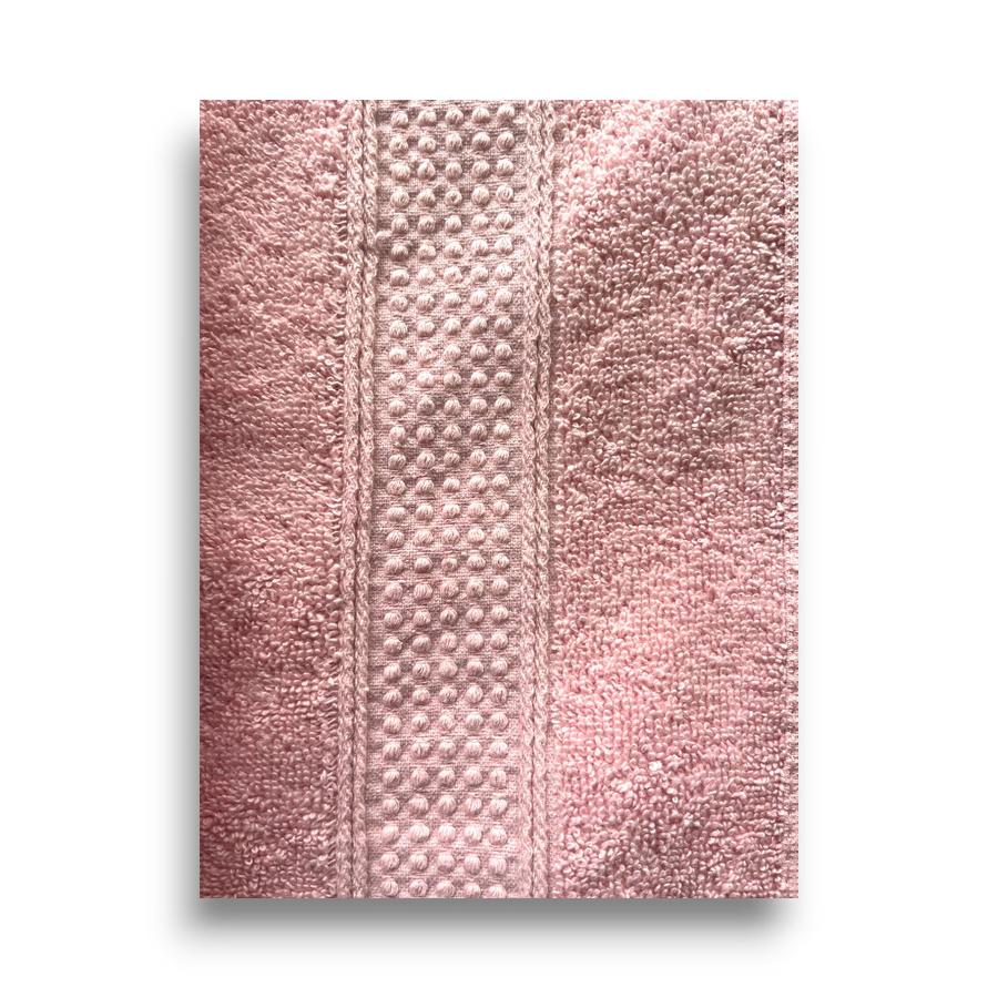 Toalla De Baño Grande 90x150 Cm Algodón Rosado
