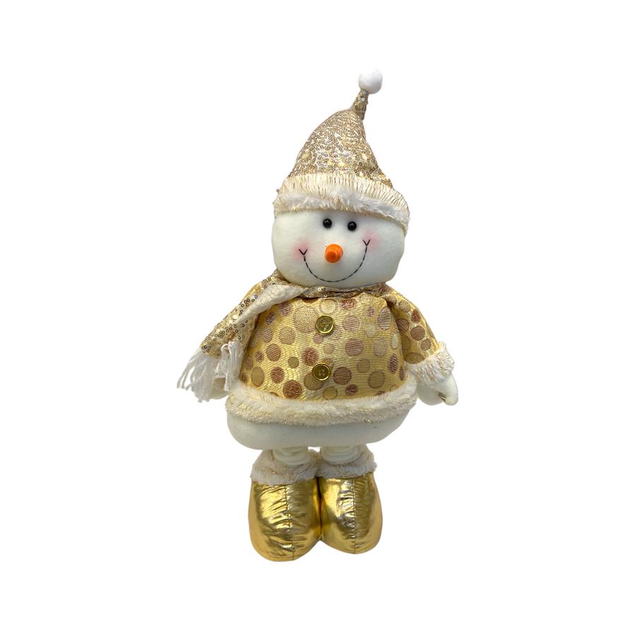 MUNECO DE NIEVE NAVIDAD EXTENDIBLE 85CM