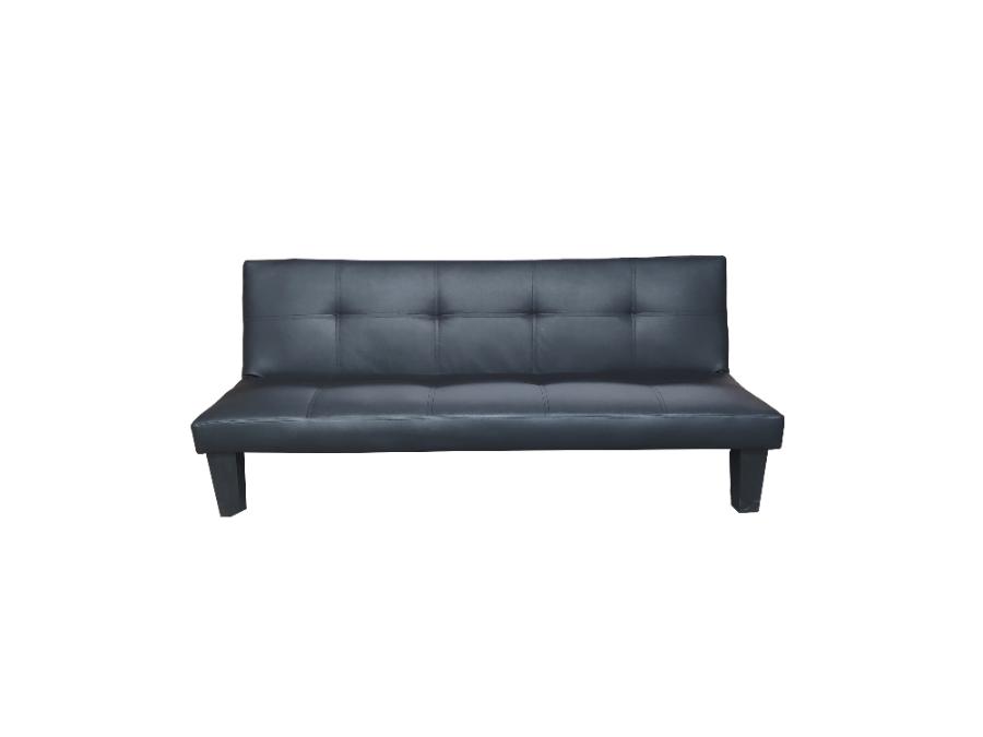 Futón Miro Pvc Negro
