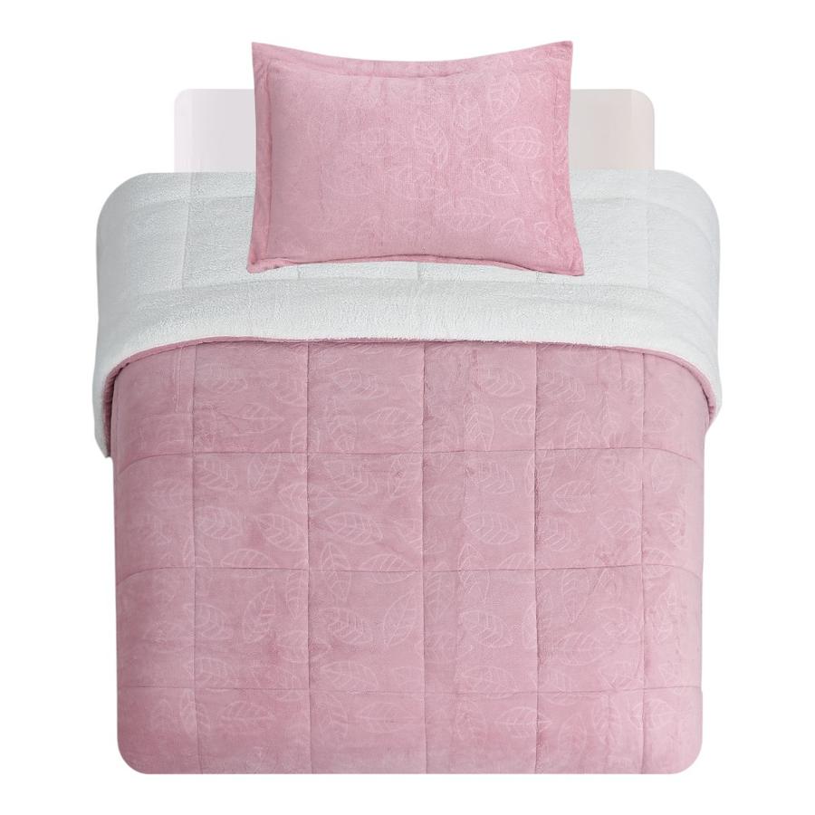 Plumón Sherpa Rosa 1.5 Plazas Matiz